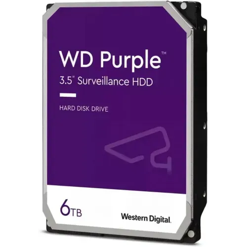 Western Digital Purple 6TB 3.5" 5400RPM Surveillance HDD